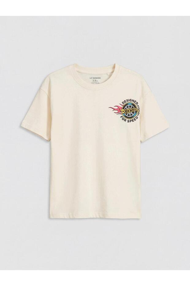 Vizyon New Season Crew Neck Printed Boys' T-Shirt