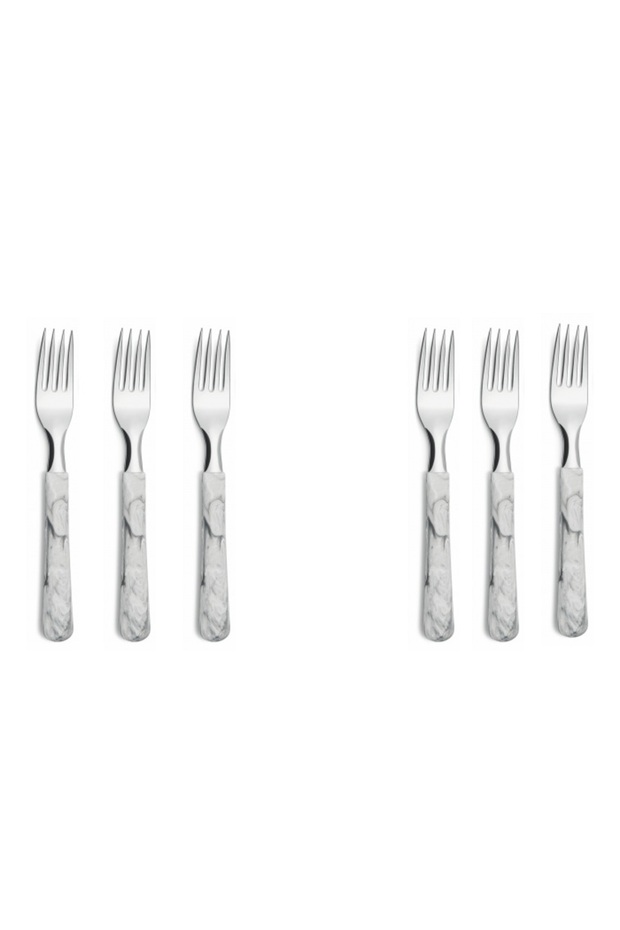 Set 6 furculite Elementos Marble - 1