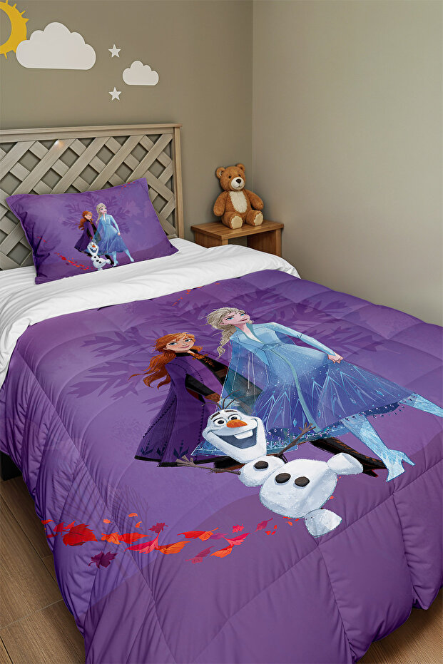 Snow Storm Team Patterned Single Duvet and Pillowcase