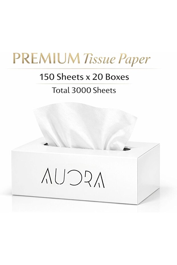 ورق مناديل فاخر قابل للطي من AOURA - 2