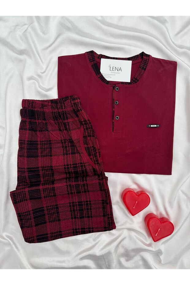 Men's Short Sleeve Pajama Set