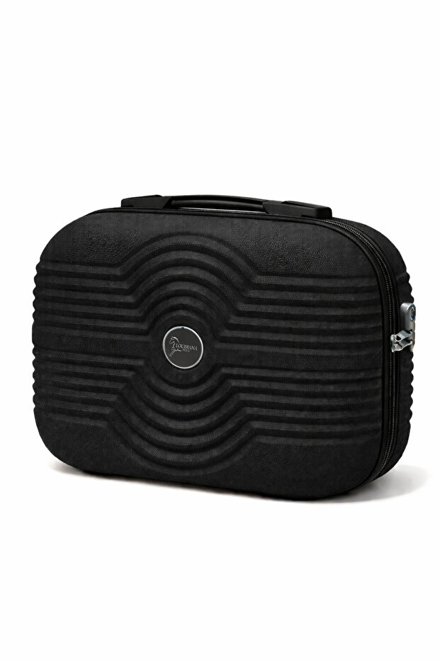 Abs Valiz Üstü Makyaj Bag Sı - Hand Luggage Black-Black