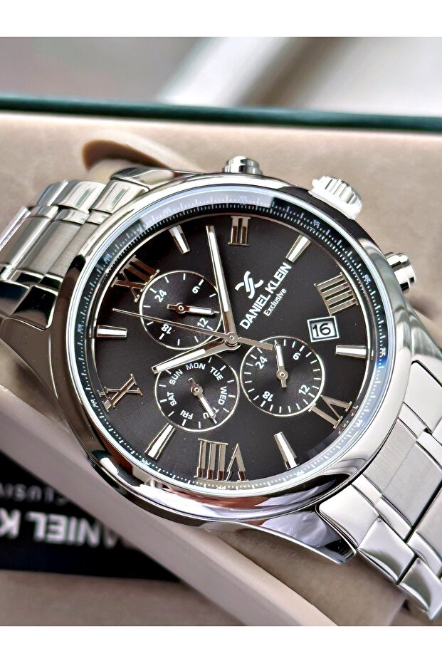 ساعة يد رجالية وظيفية - 4