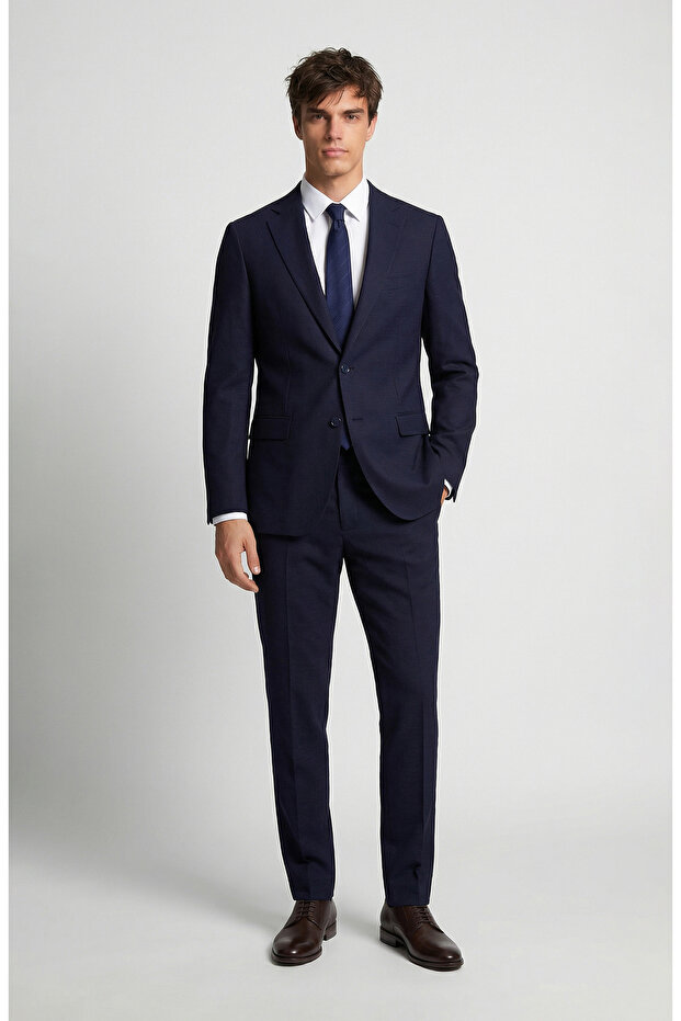 Lacivert Yün Takım - 1