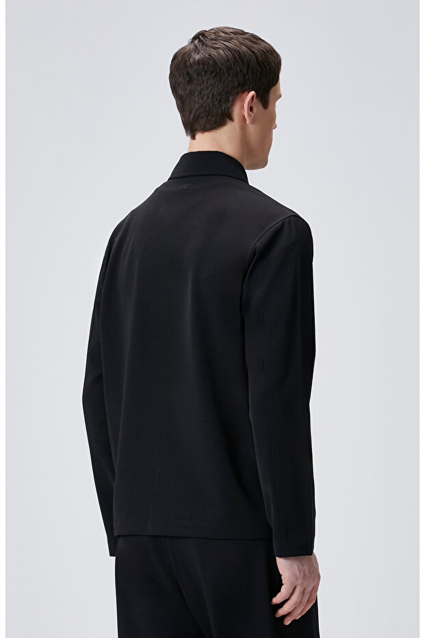 Siyah Dış Gömlek - 5