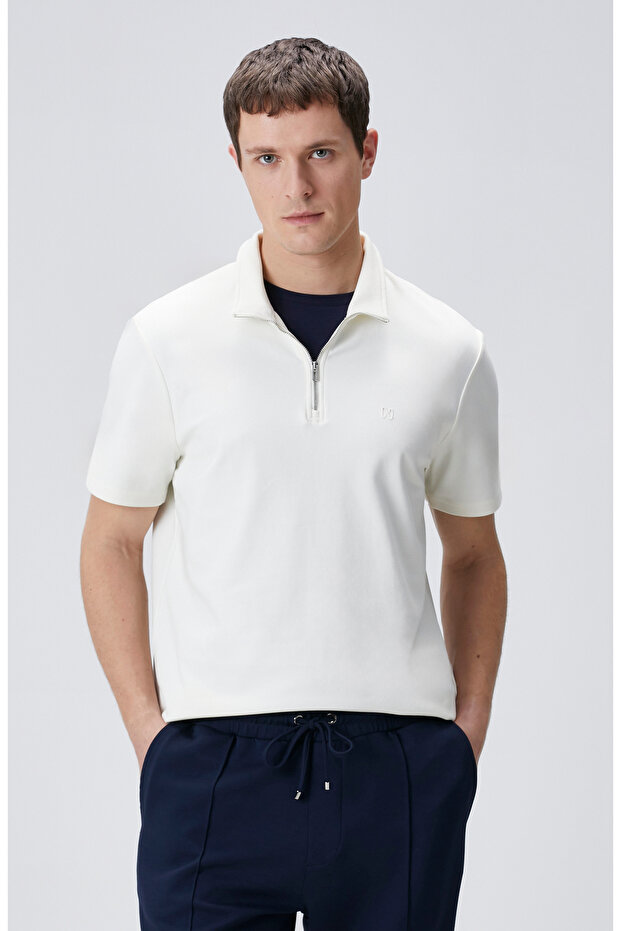 Ekru Sweatshırt - 3