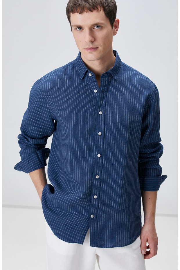 Lacivert Gömlek - 2