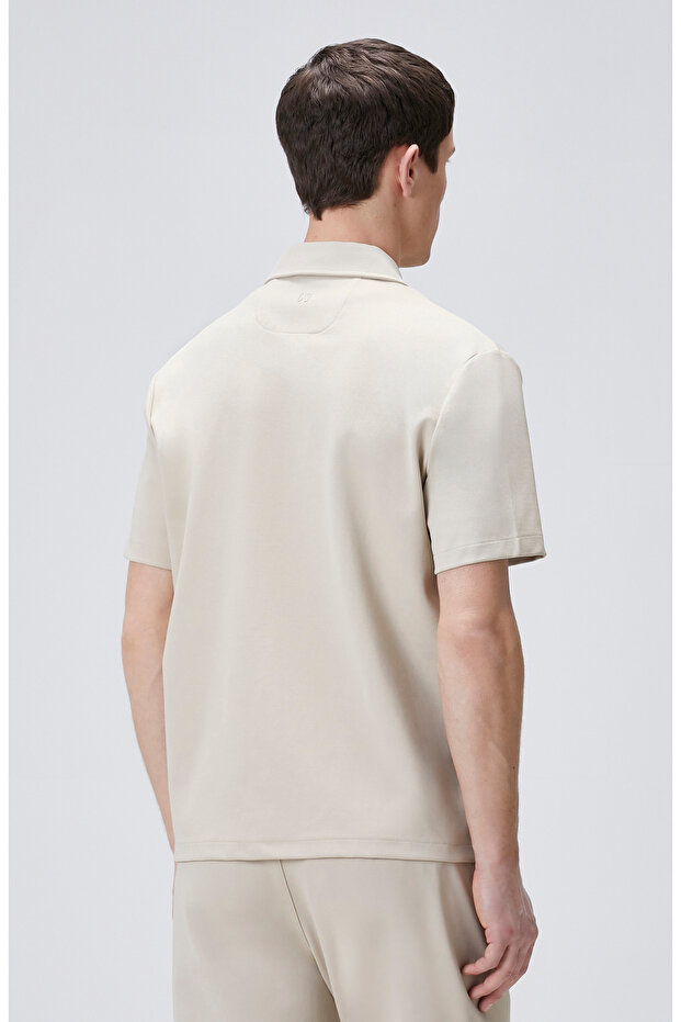 Bej Dış Gömlek - 6