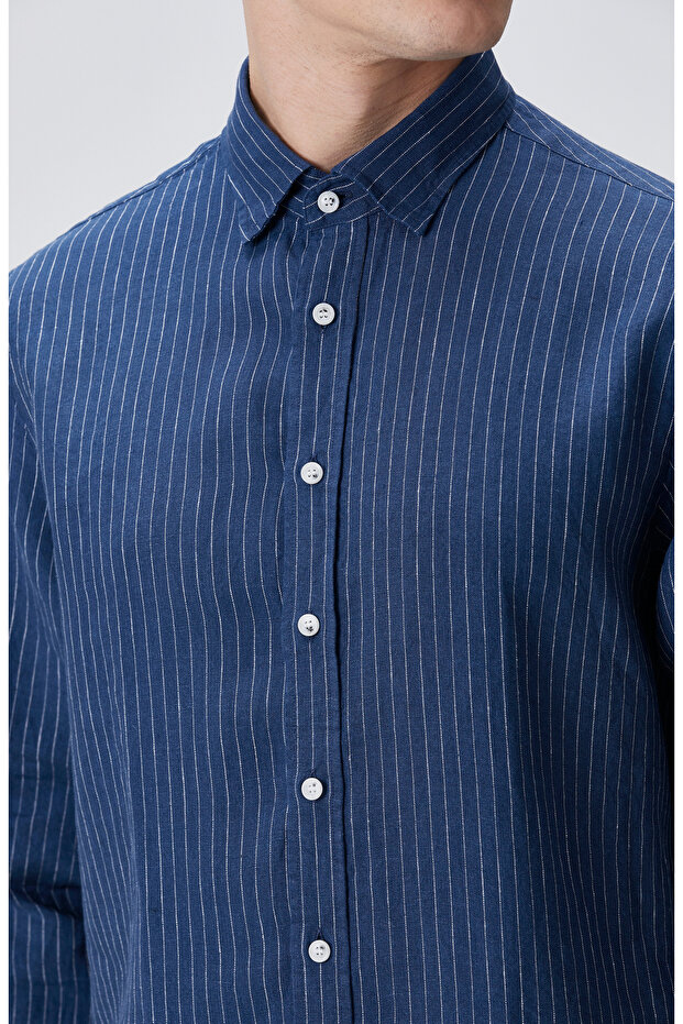 Lacivert Gömlek - 6