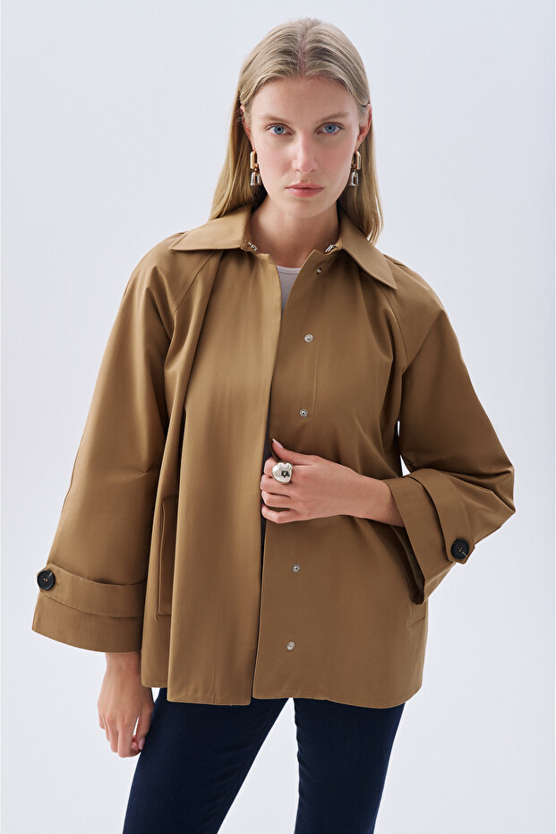 OVERSIZE KISA PARDÖSÜ - 1