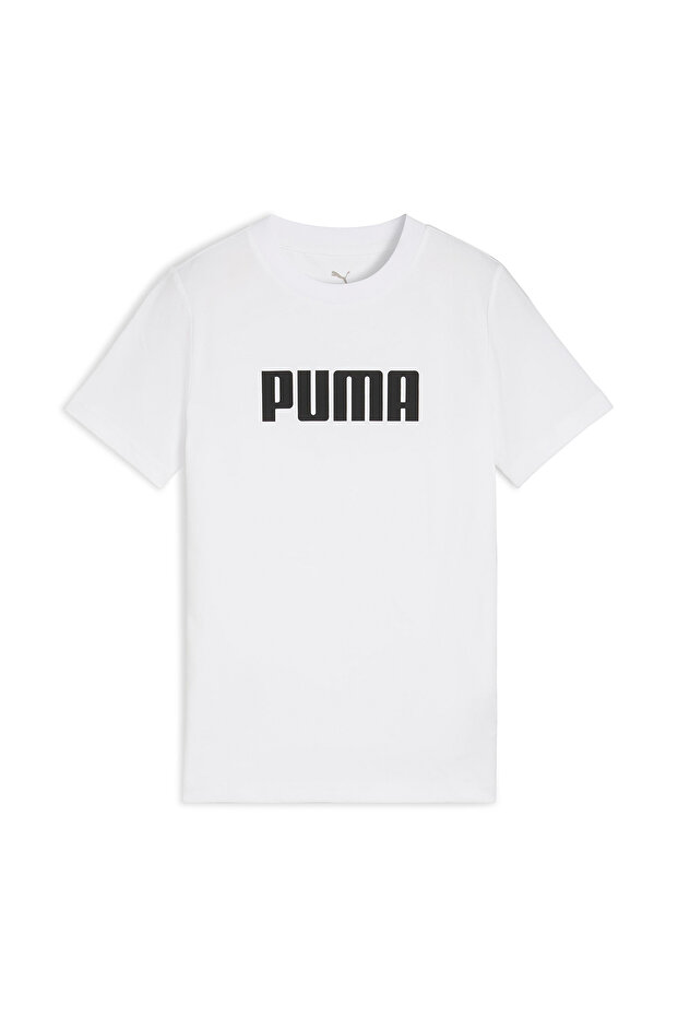 Essentials Logo Girls' White T-Shirt