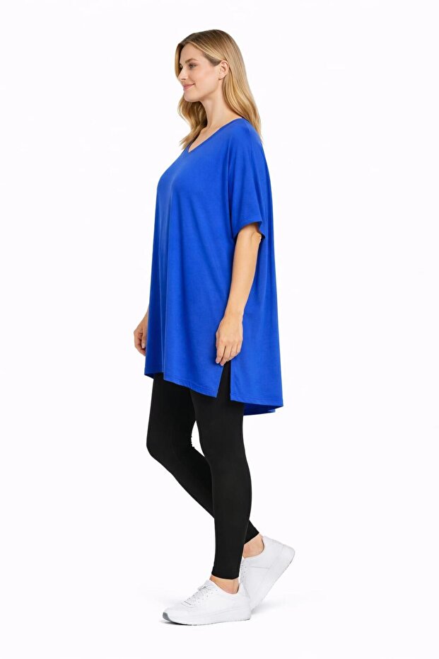 Slit Plus Size Tunic - 2
