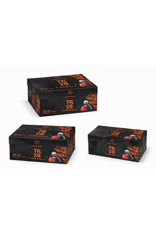 Ti̇rebolu Tr28 Evci̇men Demli̇k Tea Bags 3.2 Gr X 300 Pieces