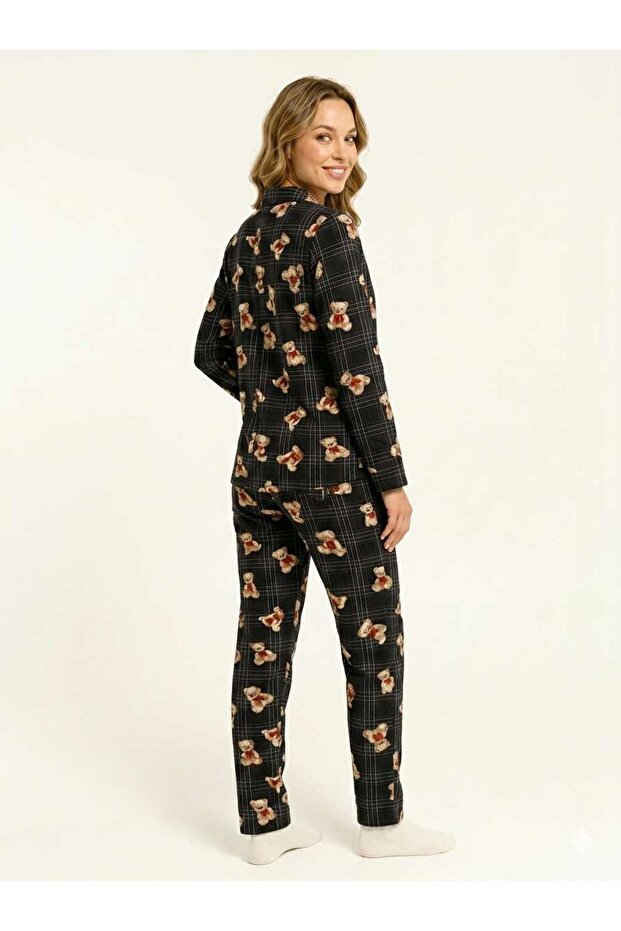 Suede Pajama Set - 1