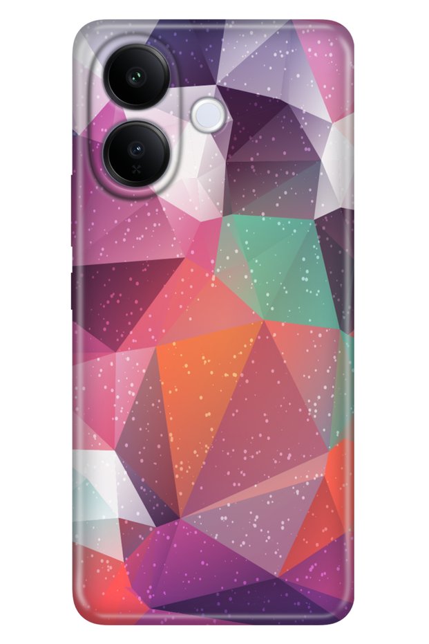 Vivo V60 Lite 5g Compatible Case Colorful Silicone Printed Tpu Abstract