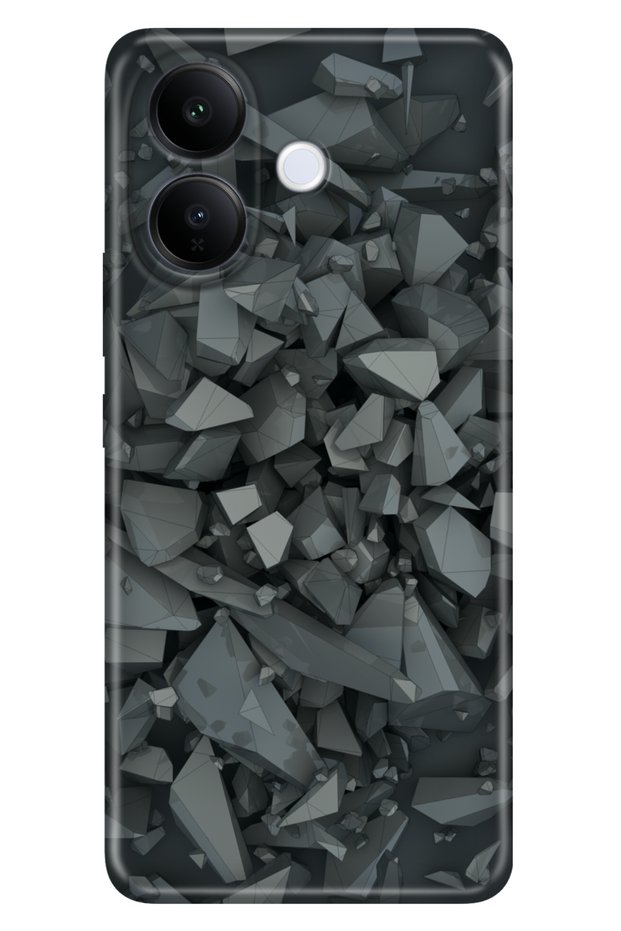 Vivo V60 Lite 5g Compatible Case Colorful Silicone Printed Tpu Broken