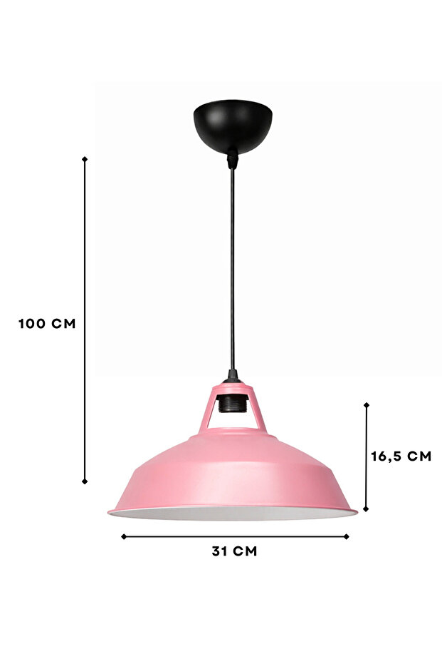 Dock Modern Metal Sarkıt Pembe 242569 - 3