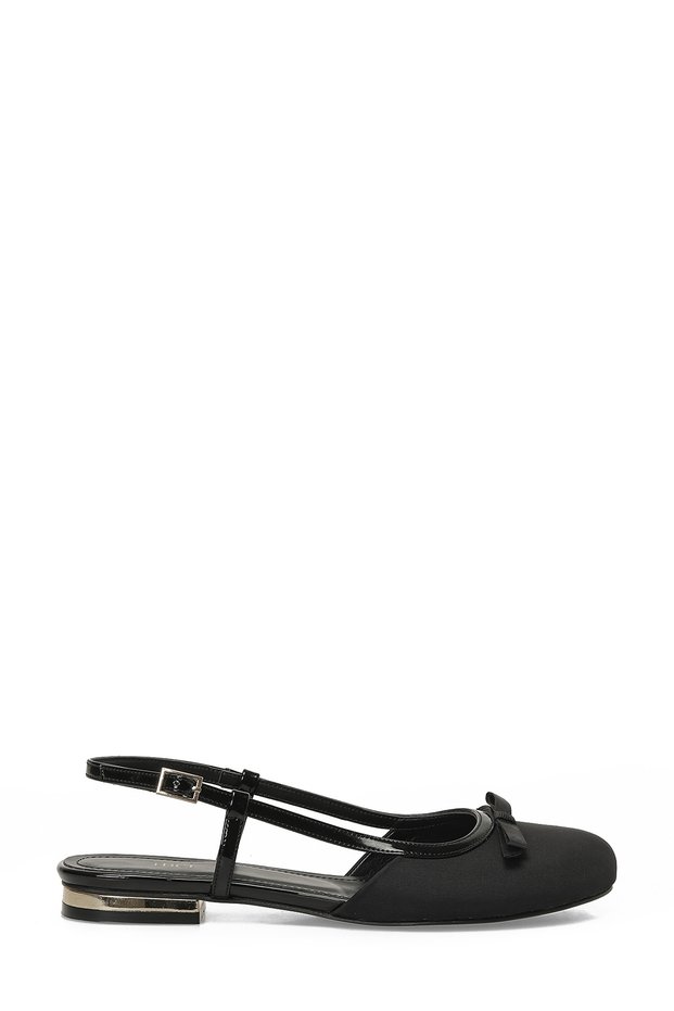 Inci Fizzie 6Fx Black Women Ballet Flats