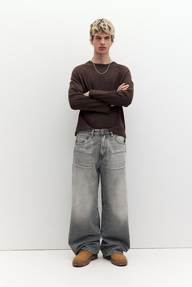 Geniş paça jean - 2