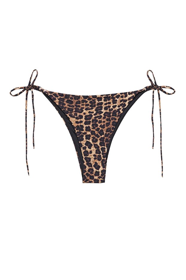 Leopar desenli bikini altı - 2