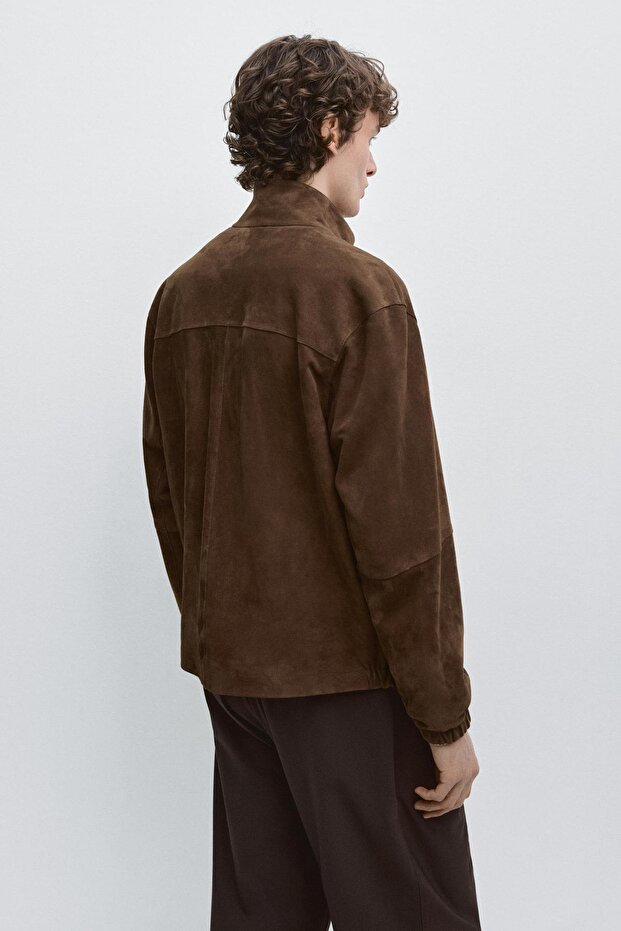 Süet deri ceket - 3