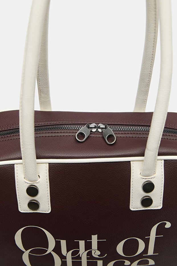 Retro bowling çanta - 5