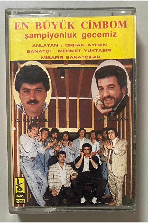 Our championship night cassette (cengiz kurtoğlu, arif susam …)