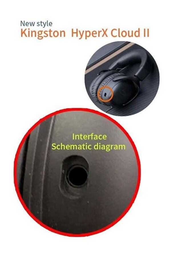 Replacement Game Microphone for Kingston HyperX Cloud Headsets - 6