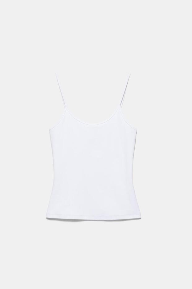 İnce askılı tişört - 6