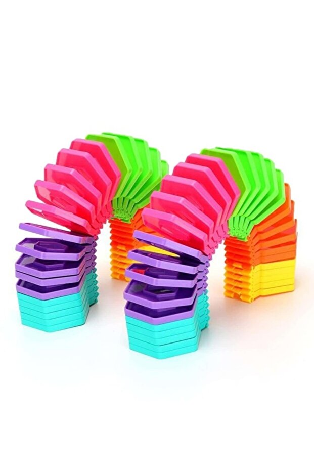 Fidget Loop children's puzzle, with stacking function and decompression loops, multicolor, 20cm - 2