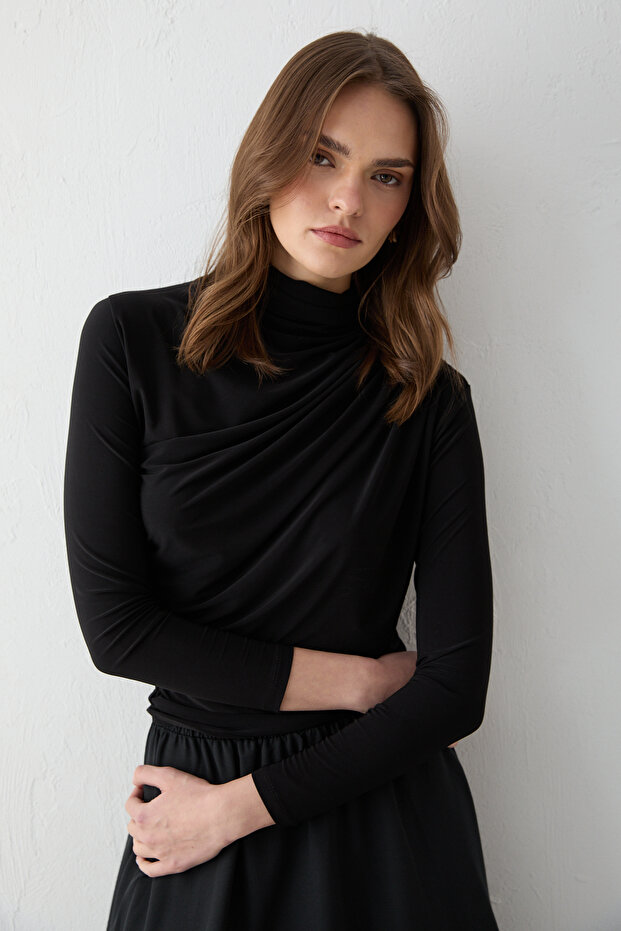 Sandy Drapeli Bluz 68-6233 - 3