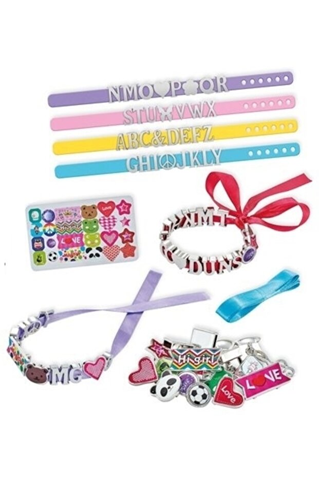 Set creativ- bratari cu litere - 2