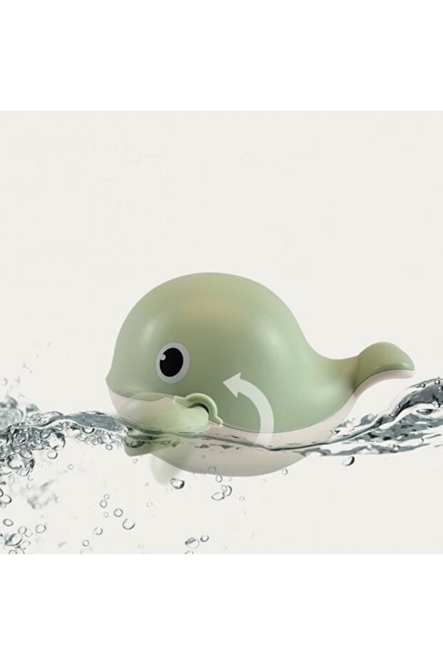 Bath toyGreen Whale - 2