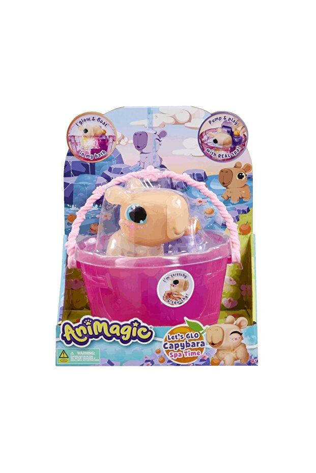 Spa Time Playset with Capybara Interactive Toy - 2