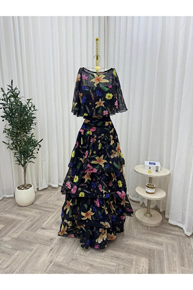 فستان عيد طويل من الشيفون - 6