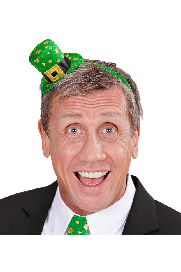 طوق رأس صغير على شكل قبعة لعيد القديس باتريك - 2