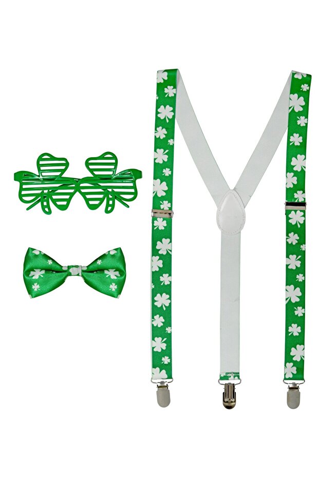 St. Patrick's Day (Glasses, Braces, Bow Tie)