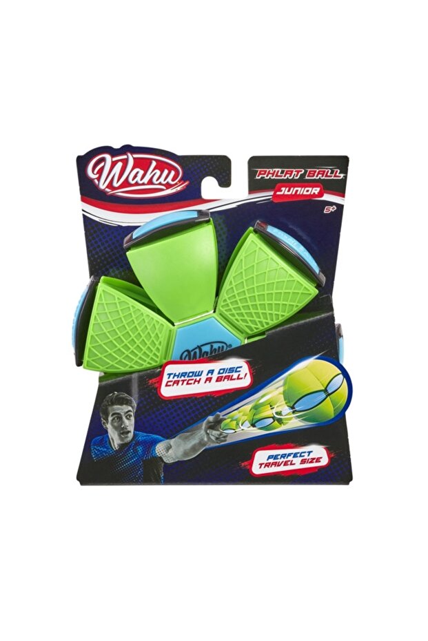 Flying ball transformable into a disc, PhlatBall, Green - 1