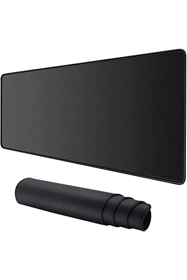 Gaming Mouse Pad - 900 mm x 300 mm, Black Cloth