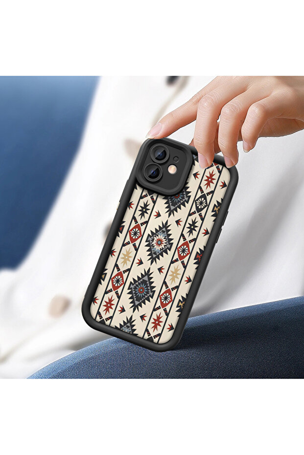 حافظة هاتف آيفون 8 بلس متوافقة مع الهاتف، حافظة هاتف رفيعة وناعمة من السيليكون بنمط عتيق - 4