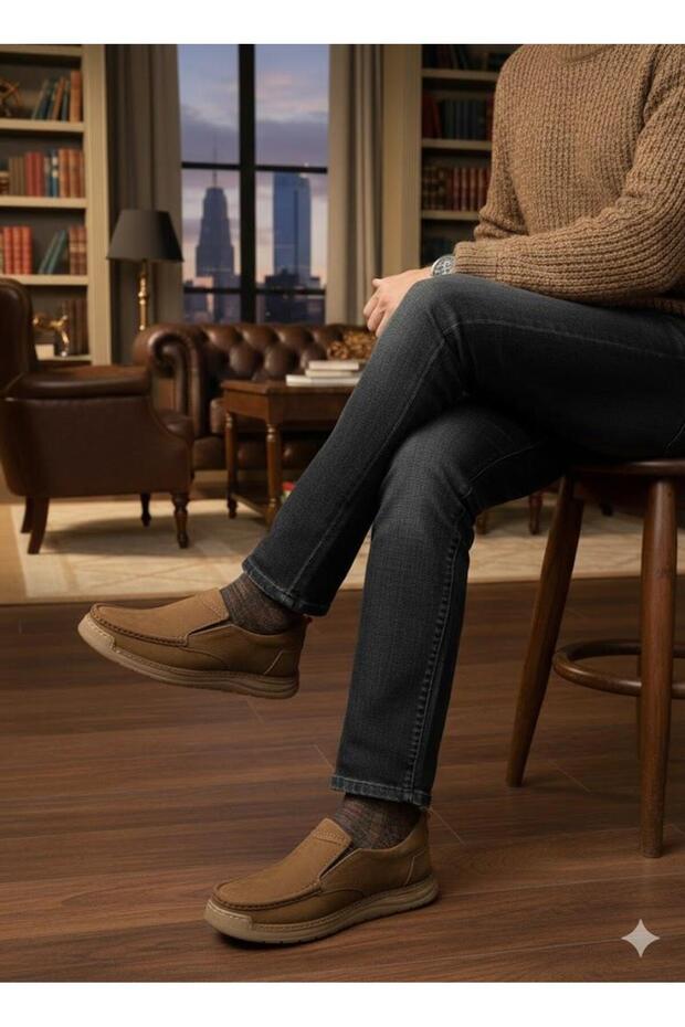 62400 Comfortable Cool Men Nubuck Genuine Leather Men's Shoes