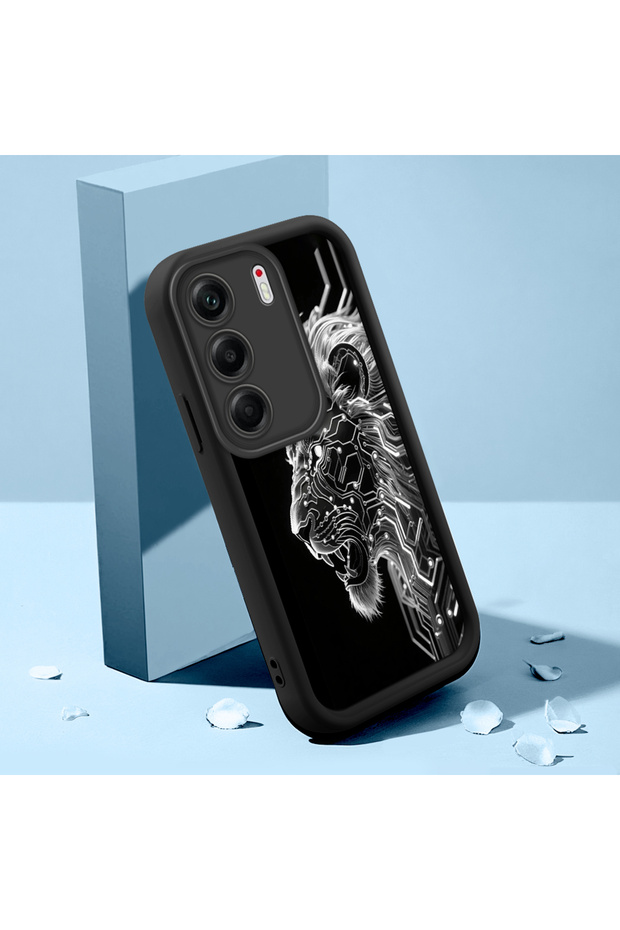 Tecno Camon 40 Compatible Case Slim Soft Silicone Phone Cover Lion Pattern