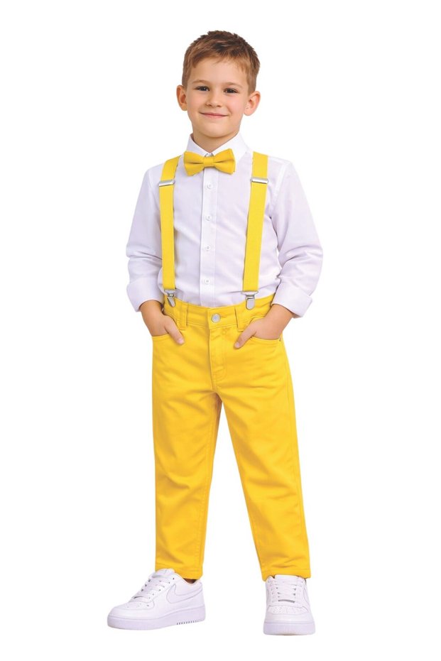 23 April Show Outfit - Men's Top and Bottom Set A086