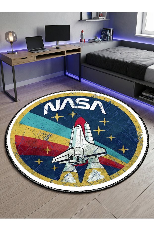 Non-Slip Sole Playstation Xbox Themed Machine Washable Gamer Youth Room Rug 180X180