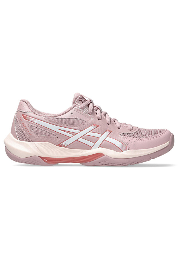 Gel-rocket 12 women's rose dust/sun coral volleyball shoes 1072a119-700