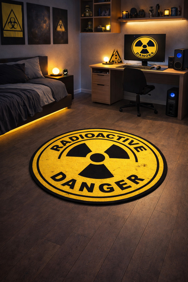 Non-Slip Sole Playstation Xbox Themed Machine with Washable Gamer Youth Rooms Rug 100X100