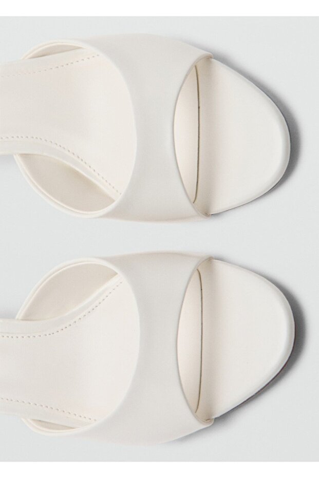 Kitten topuklu kayışlı sandalet - 4