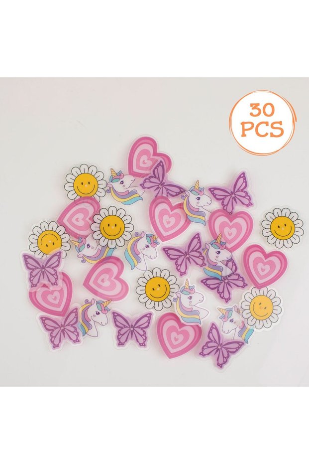 Bicycle Spoke Decorations with Patterned - 30pcs All ages