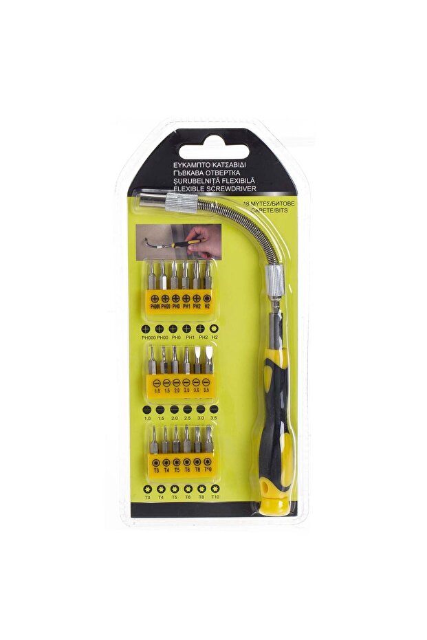 Flexible Screwdriver Bit Set - 4