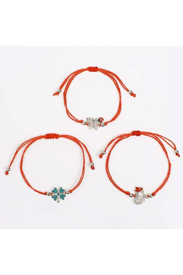 Bratari Martisor cu Charms - 3buc - 1
